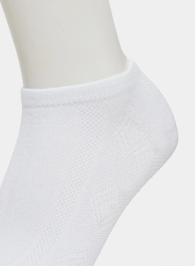 Styli Pack of 5- Breathable Comfortable Hollow Detail Soft Socks